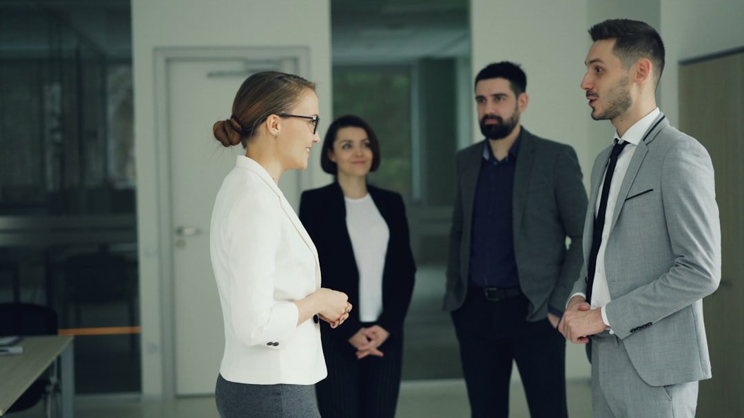 business team discussion