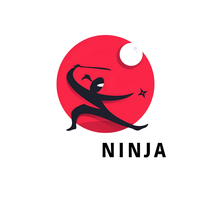 Black abstract dancer leaping with a staff inside a red circle, white moon near the top-right and a small star; DIGII logo.